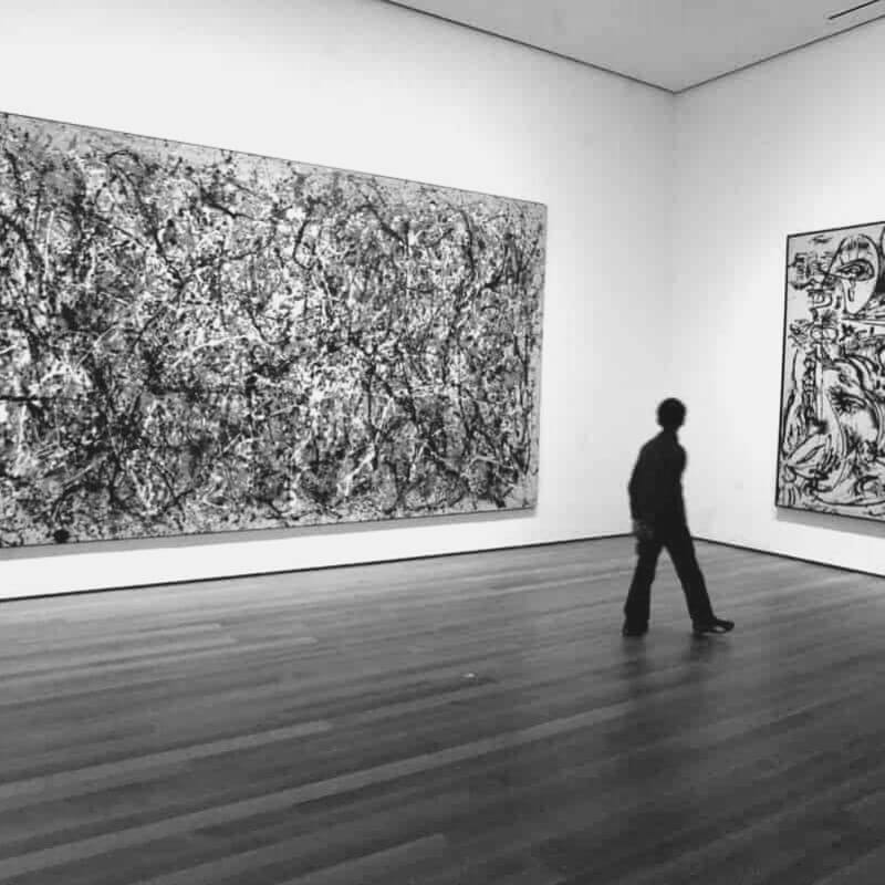 jackson pollock collection inspiration carré d'artistes